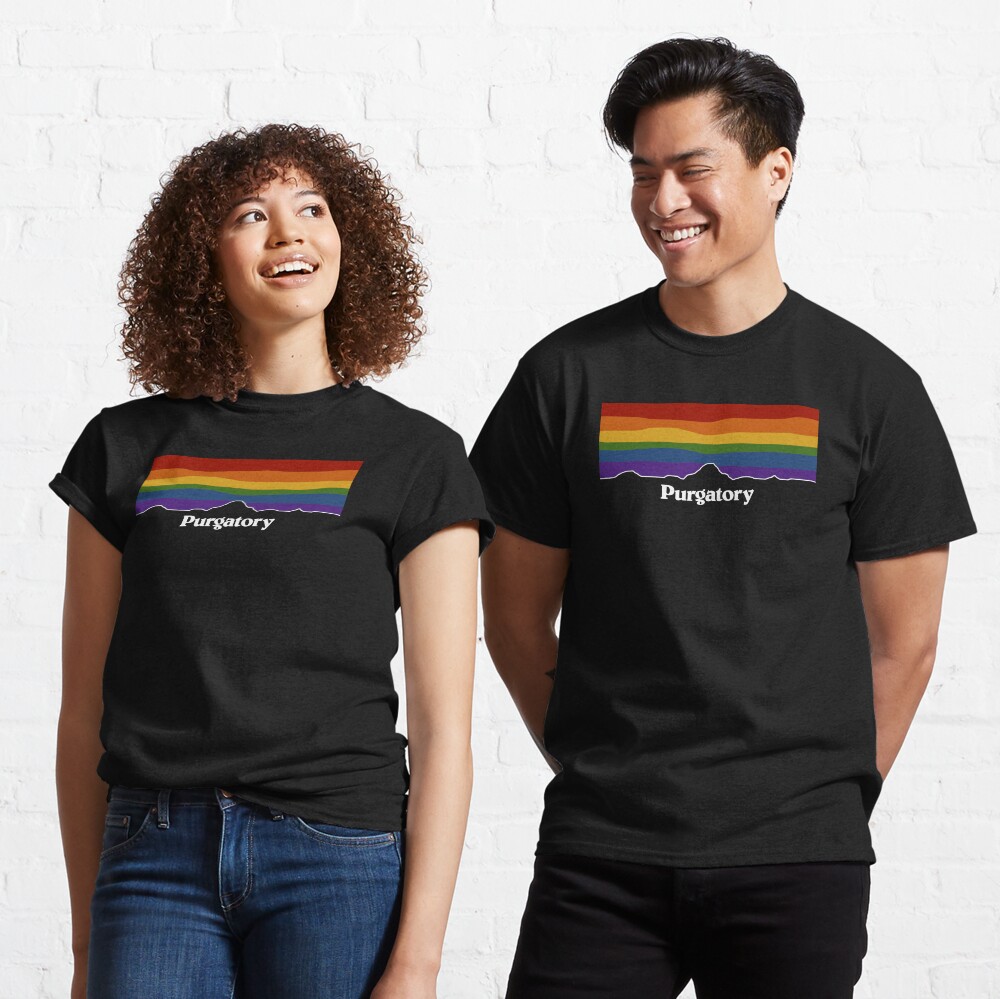 Purgatory Pride Rainbow Sunset - Wynonna Earp Classic T-Shirt