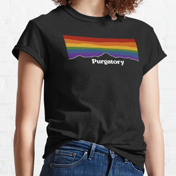 Purgatory Pride Rainbow Sunset - Wynonna Earp Classic T-Shirt