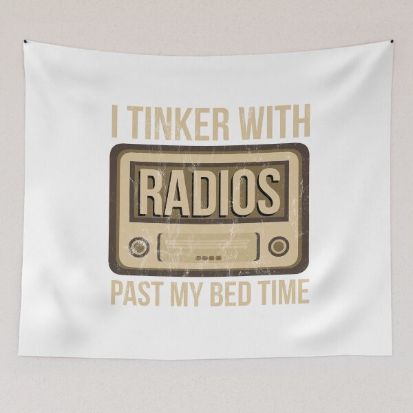 Item preview, Funny Ham Radio I Tinker With Radios Past My Bedtime designed and sold by noirty.