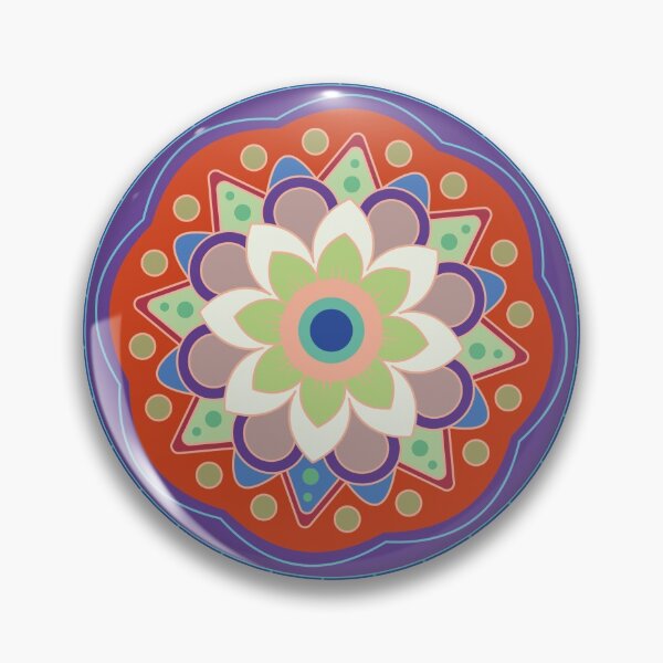 Item preview, Warm Mandalas Designs and Patterns Zen Colours   designed and sold by JPColemonts.
