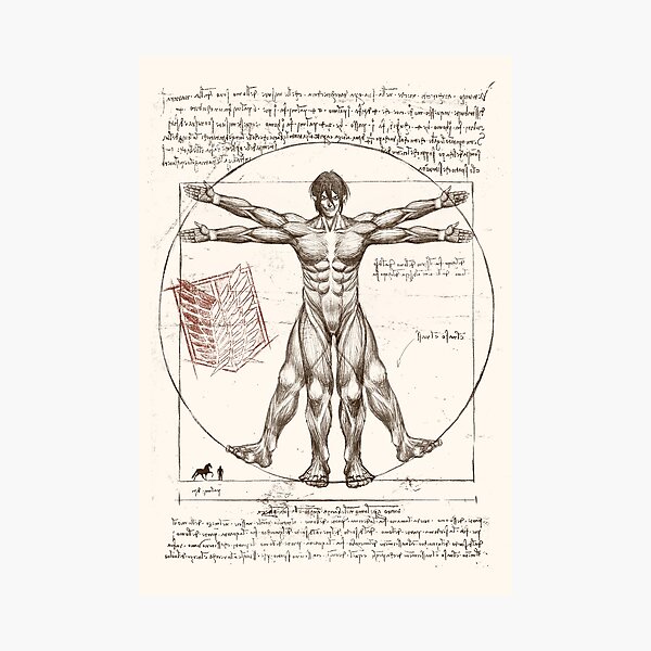 Vitruvian Eren Photographic Print