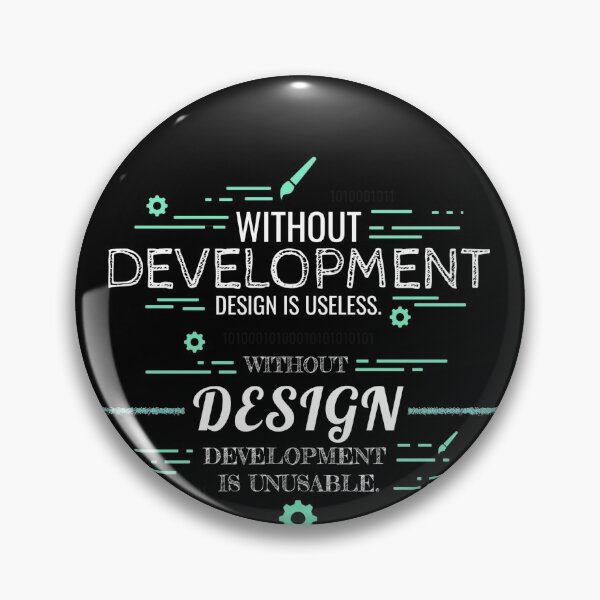 Artikelvorschau, Ohne Entwicklung und Design (hervorgehoben) entworfen und verkauft von Genuine Programmer.
