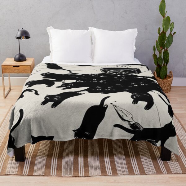 Item preview, Geometric abstract cat pattern designed and sold by Omeris.