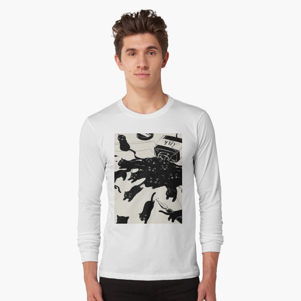 Aperçu de l'œuvre T-shirt manches longues créée et vendue par Omeris.