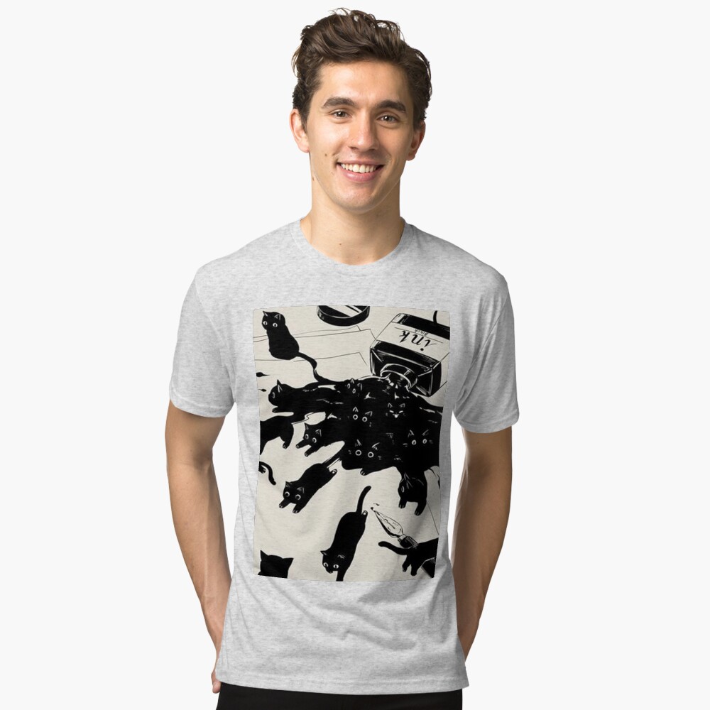 Aperçu de l'œuvre T-shirt chiné créée et vendue par Omeris.