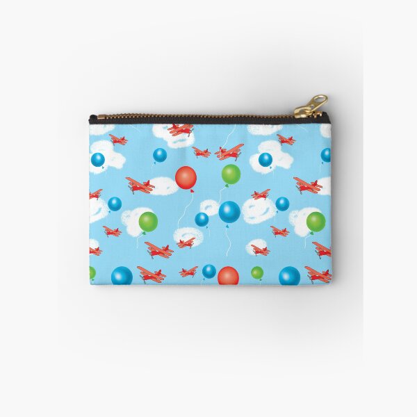 Item preview, children pattern with airplanes and clouds against the sky designed and sold by sonaadalian.