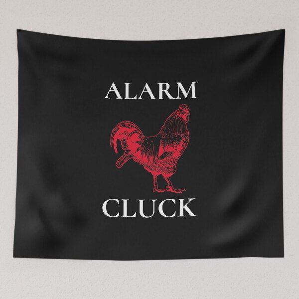 Item preview, Alarm Cluck: Mr. Red Rooster designed and sold by friendlyspoon.
