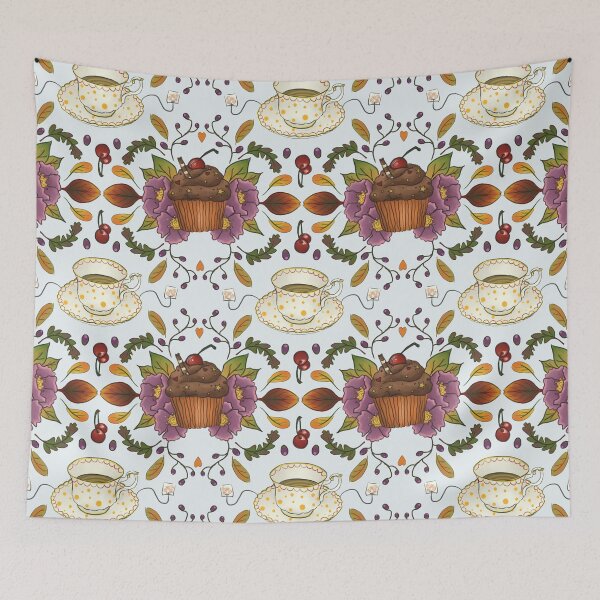 Item preview, Autumnal Tea Party designed and sold by Wieskunde.