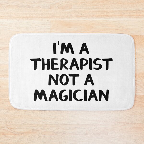 Item preview, I'm a therapist not a magician designed and sold by allthetees.