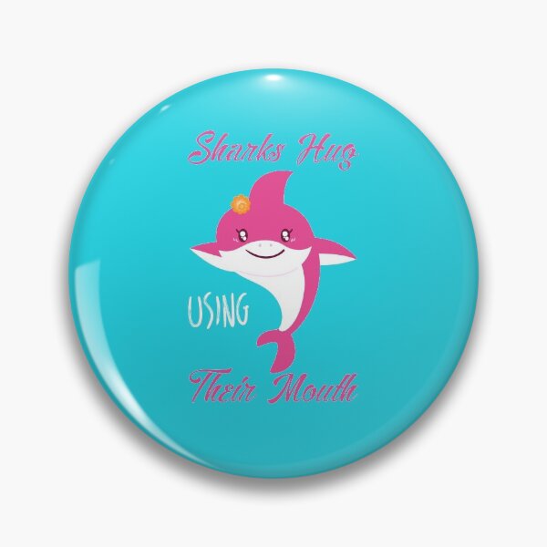 Item preview, Sharks Hug Using Their Mouth: FunnyShark Huging Gift Idea. designed and sold by cutitoutsir.