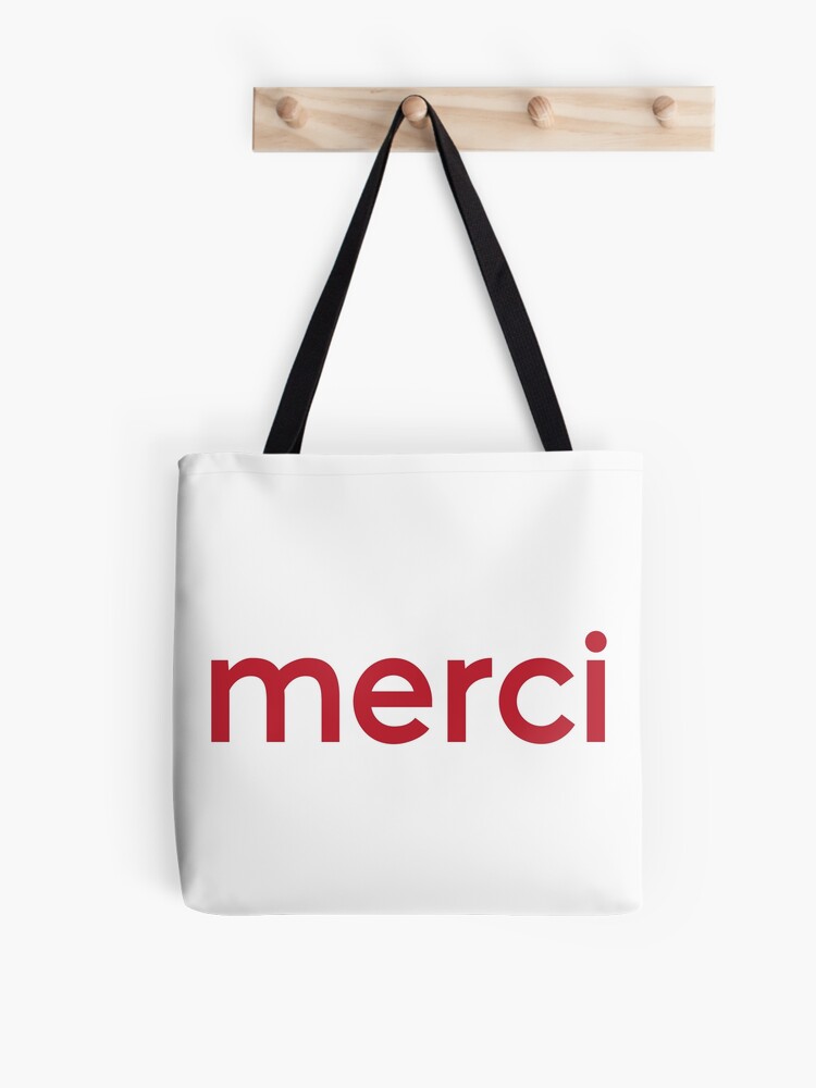 merci Tote Bag for Sale by themartatravels