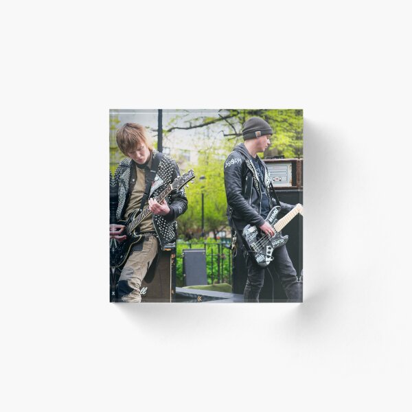 Music Festival in Tompkins Square Park Acrylic Block