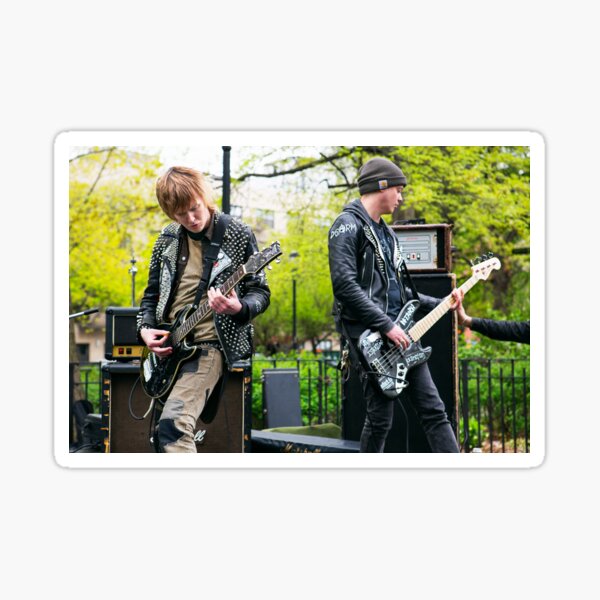 Music Festival in Tompkins Square Park Sticker