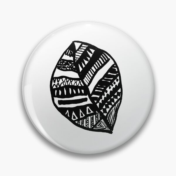Item preview, HAPPY LEAF - nature & geometrical pattern designed and sold by emporiumjulium.