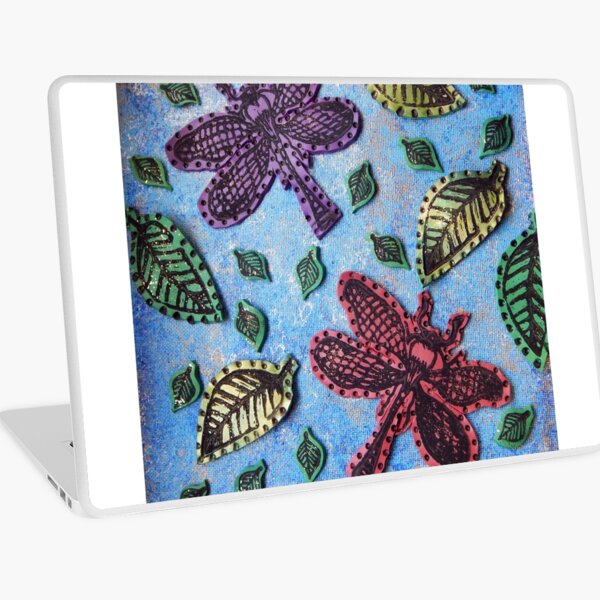 Dragonflies in Flight Laptop Skin