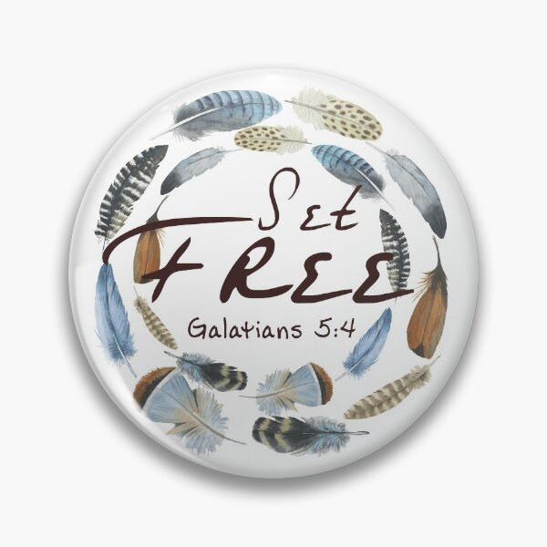 Item preview, Set Free Galatians 5:4 designed and sold by HamburgCountry.