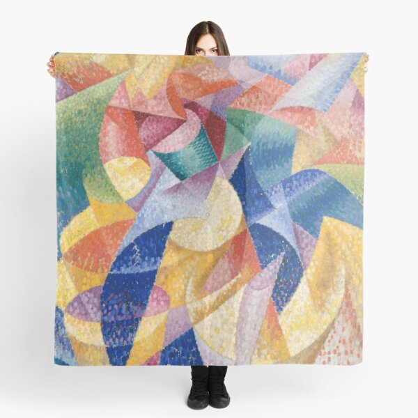 artist, painter, craftsman, Gino Severini, futurism, futurist, art Scarf