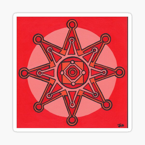 John Orange Scale Sticker
