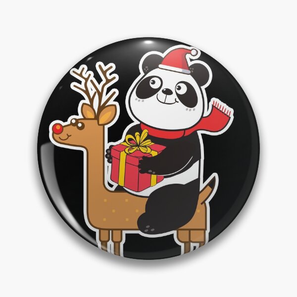 Item preview, Panda Xmas designed and sold by plushism.