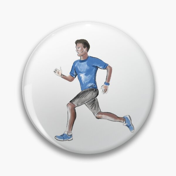 Item preview, Running man designed and sold by KitCatCards.