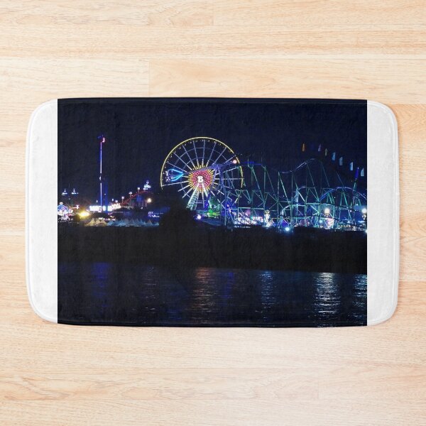Item preview, Rhine funfair at night designed and sold by Kunst-in-Szene.