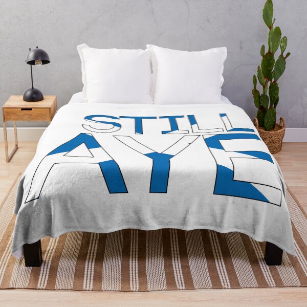 Item preview, STILL AYE, Scottish Independence Saltire Flag Text Slogan designed and sold by MacPean.