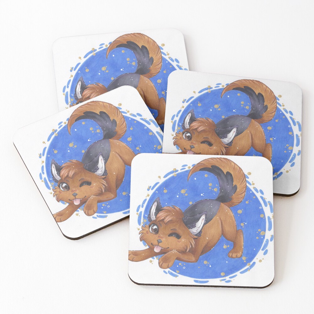Item preview, Coasters (Set of 4) designed and sold by Rabbiata.