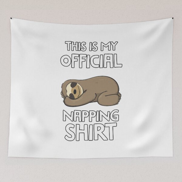 Item preview, Lazy Baby Sloth Official Napping Sleeping Animals designed and sold by noirty.