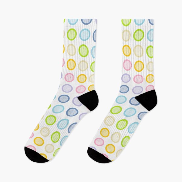 Item preview, Pastel Rainbow Static Circles  designed and sold by lornakay.