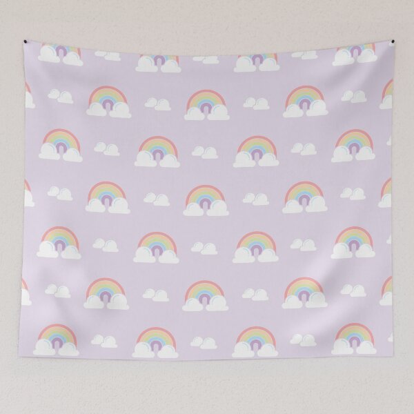 Item preview, Peaceful Purple Rainbows designed and sold by mob73design.