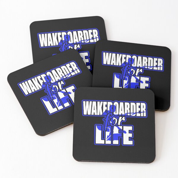 Item preview, Wakeboarder for Life Saying Wakeboarden designed and sold by shurikaner.