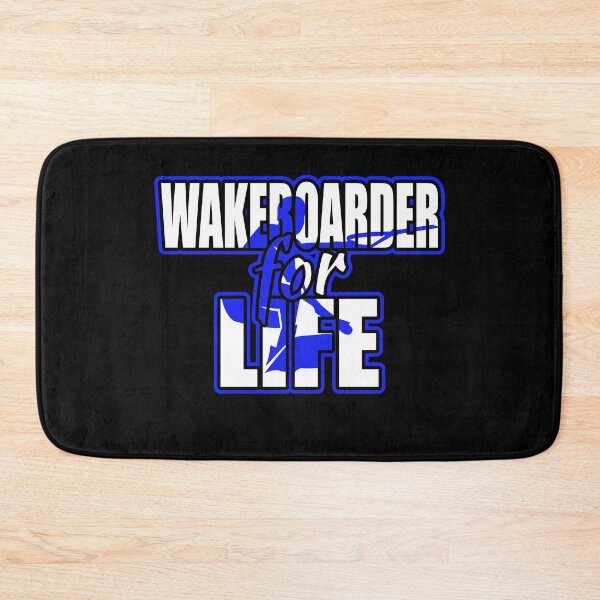 Item preview, Wakeboarder for Life Saying Wakeboarden designed and sold by shurikaner.