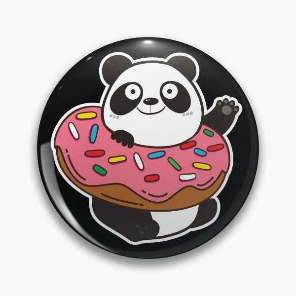 Item preview, Panda Donut! designed and sold by plushism.