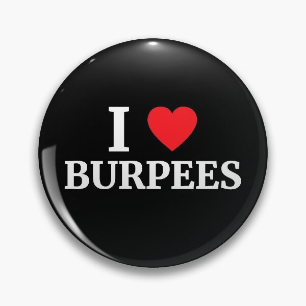 Item preview, I Love Burpees Heart  designed and sold by Vanover Designs.