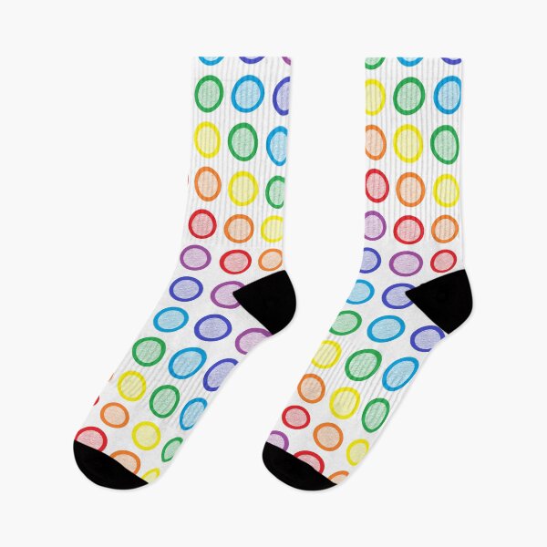Item preview, Rainbow Static Circles  designed and sold by lornakay.