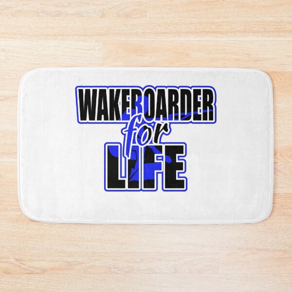 Item preview, Wakeboarder for Life Saying Wakeboarden designed and sold by shurikaner.