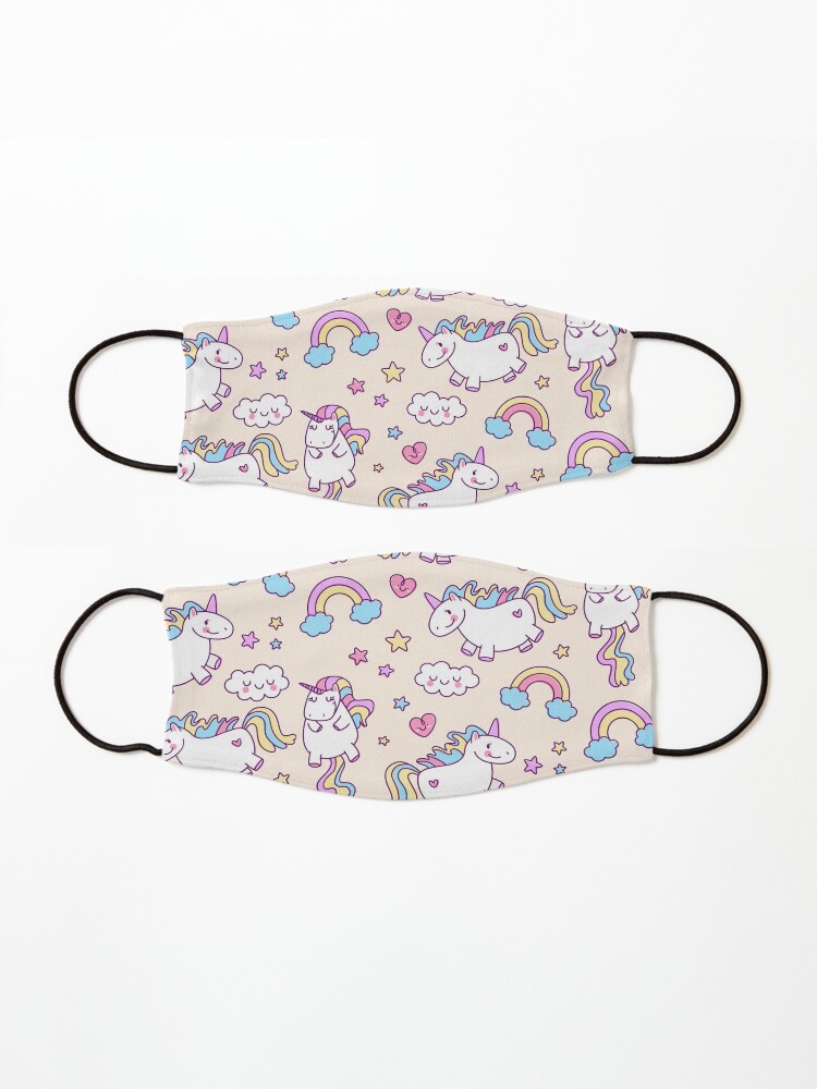 Alternate view of More unicorns!!! Mask