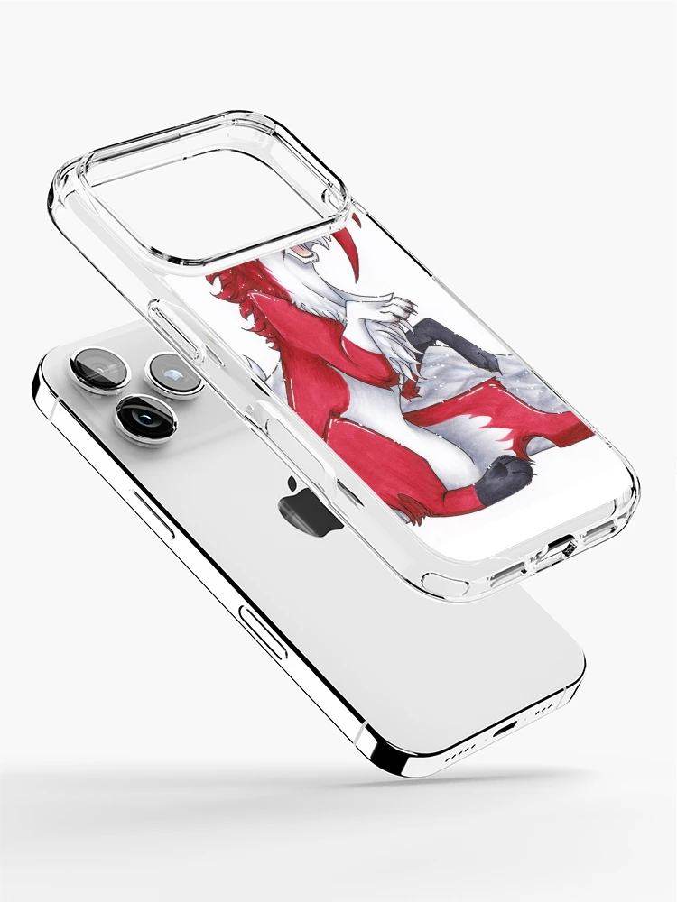 Thumbnail 2 of 5, iPhone Case, Red designed and sold by Rabbiata.