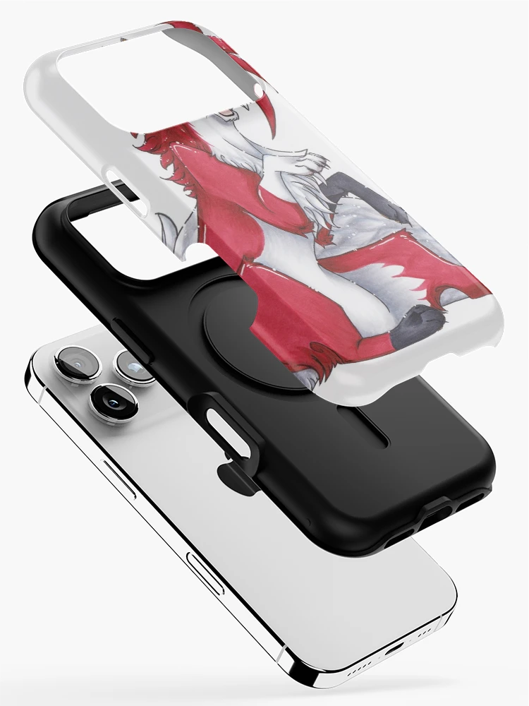 Thumbnail 2 of 4, iPhone Case, Red designed and sold by Rabbiata.