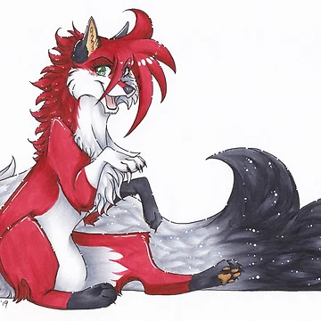 Artwork thumbnail, Red by Rabbiata