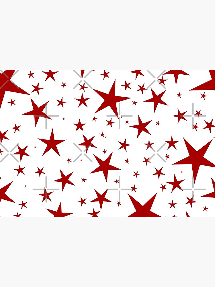 NDVH Stars (red on white) by nikhorne
