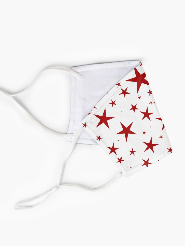 Alternate view of NDVH Stars (red on white) Mask