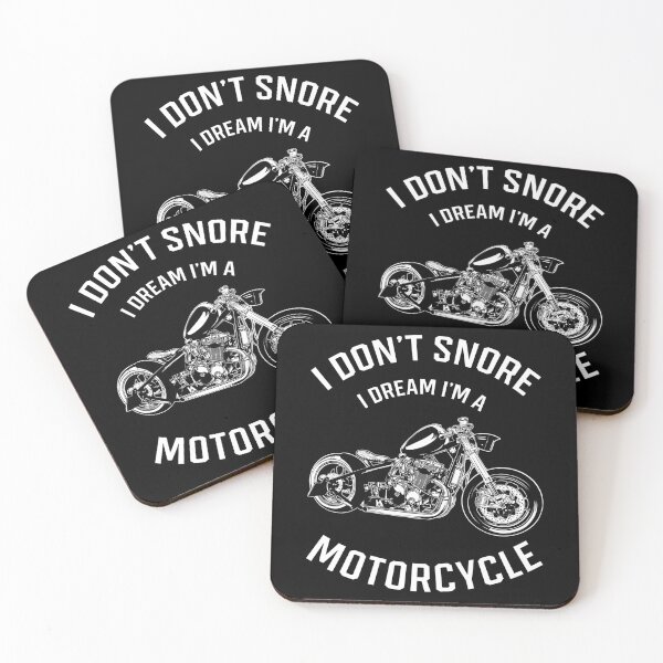 Item preview, Man I Don’t snore I Dream I’m a Motorcycle Gift Father’s Day funny Dad designed and sold by DiogoCalheiros.
