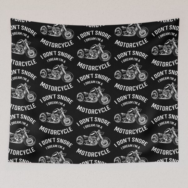 Item preview, Man I Don’t snore I Dream I’m a Motorcycle Gift Father’s Day funny Dad designed and sold by DiogoCalheiros.