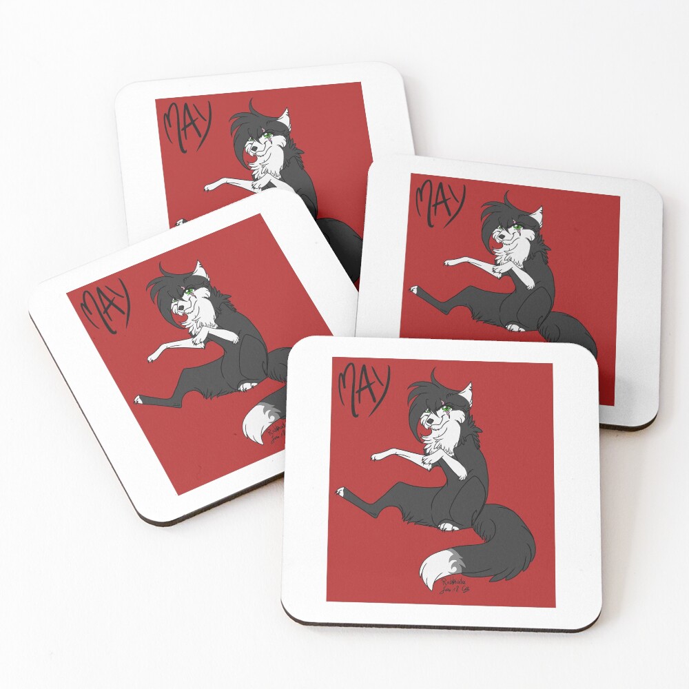 Item preview, Coasters (Set of 4) designed and sold by Rabbiata.