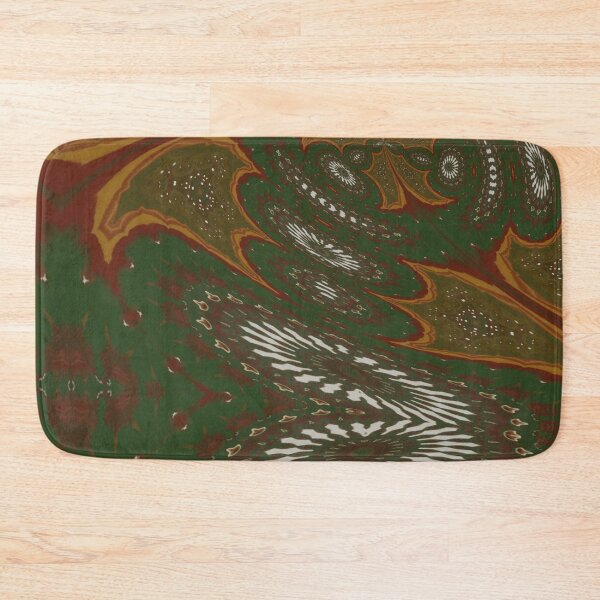 Item preview, Unfamiliar Territory Green  Geometric/Lyrical Abstract Art Galaxy - Jenny Meehan designed and sold by Jenny Meehan Art Prints and Patterns  .