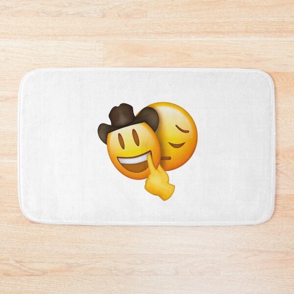 Item preview, sad cowboy mask emoji designed and sold by cameronbaba.