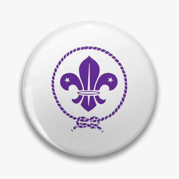 Chapa «Flor de lis mundial scout» de YellowStarr | Redbubble
