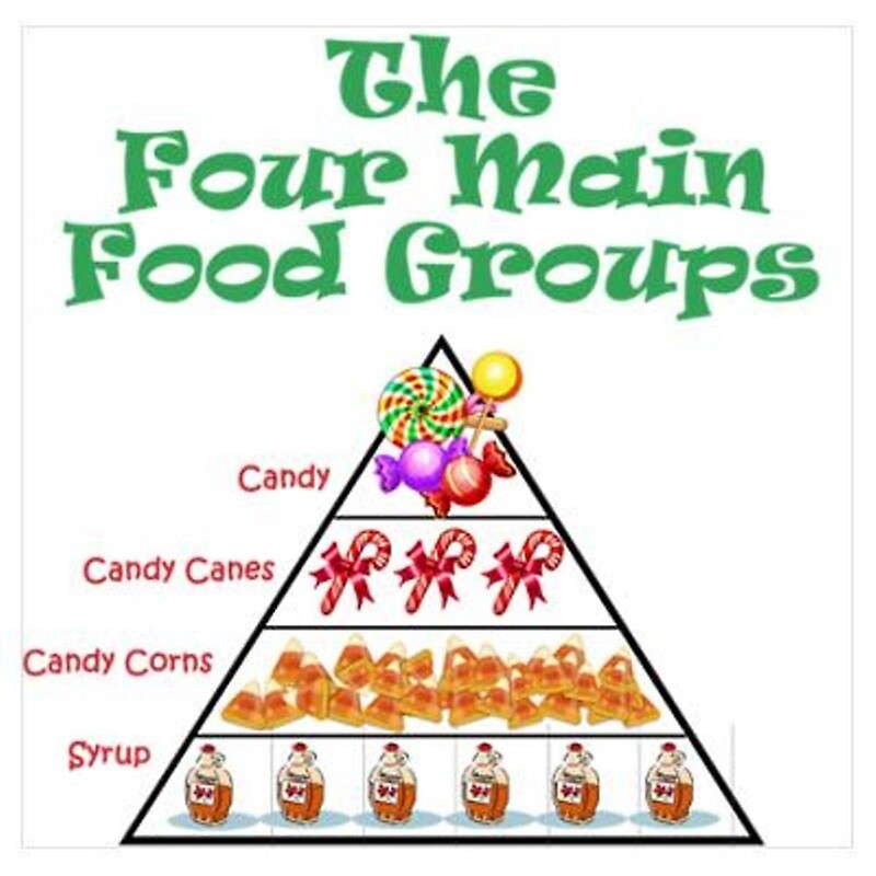 "4 Main Food Groups" Art Prints by kayshakirkland | Redbubble