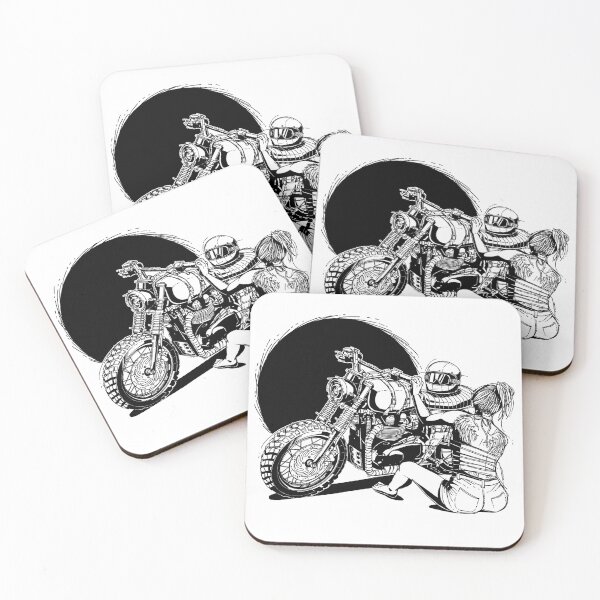 Item preview, Motorcycle Cafe Racer Scrambler Heritage Gift designed and sold by René Gudenrath.